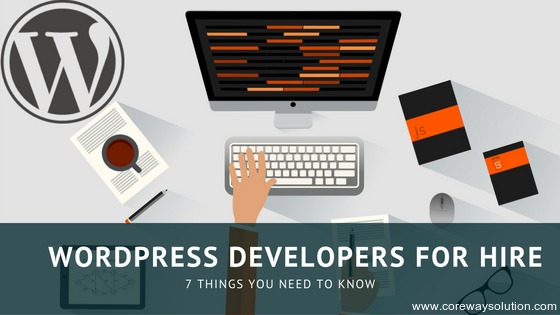 WordPress Developers for hire from Coreway